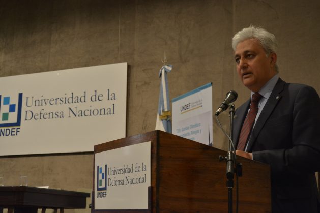 Ovais Sarmad, Deputy Executive Secretary of the United Nations Framework Convention on Climate Change (UNFCCC), spoke at a conference in Buenos Aires, during a meeting, T20 and Climate Change: Planning, Risk and Response Facing the Emergency, to study the emergencies caused by this phenomenon. Credit: Argentine Council on Foreign climate change - migrants - wars -UN